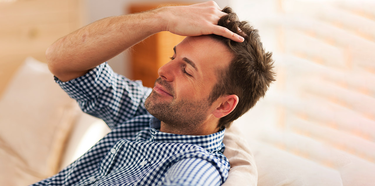 MEN, IS YOUR HAIR HEALTHY?